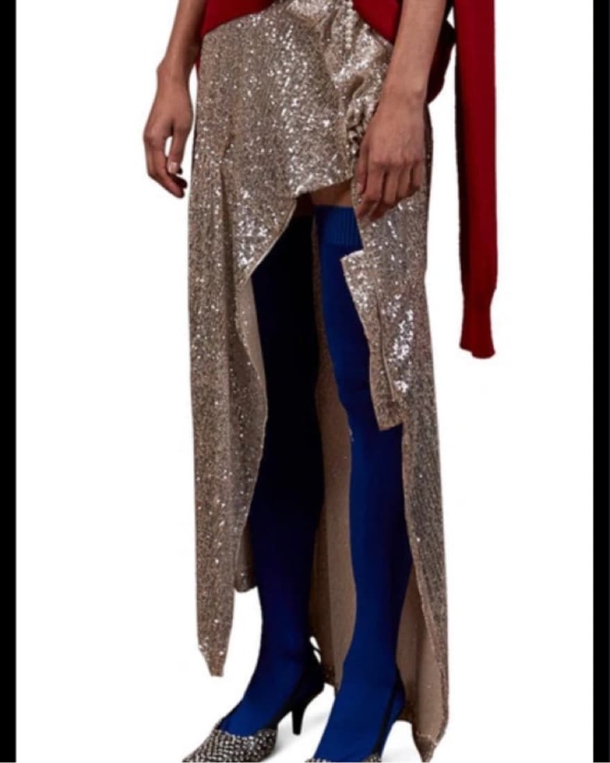 Rare Designer Sequin Skirt  - Image 5