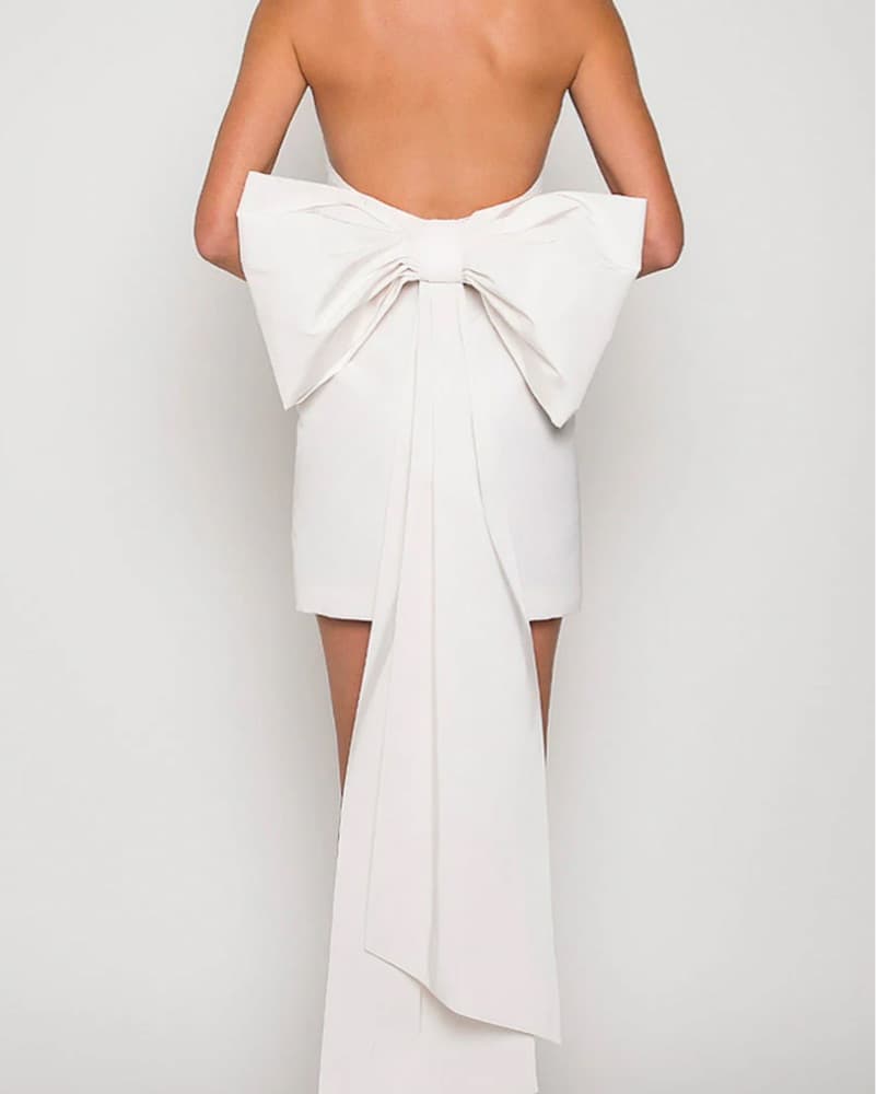 Alexia Maria Bow Dress - Image 2