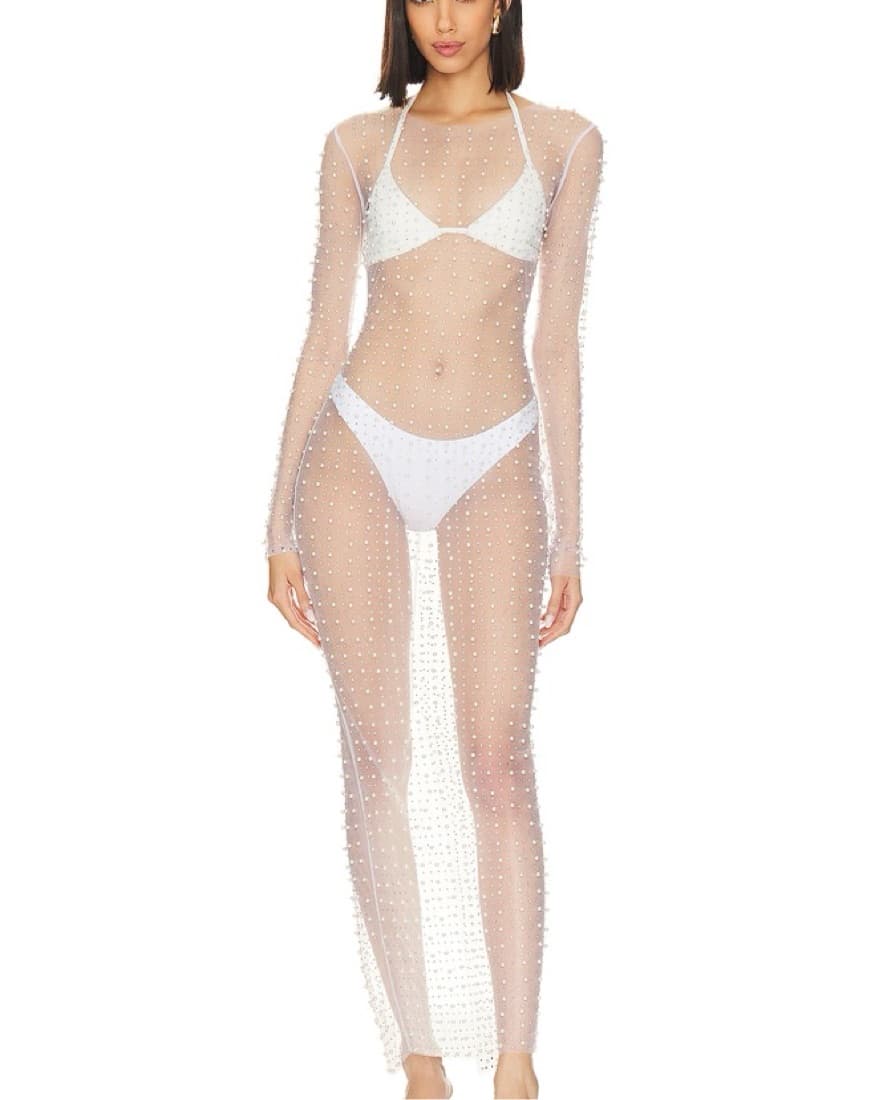 Beach Bunny Champagne Nights Pearl Mesh  - Image 2