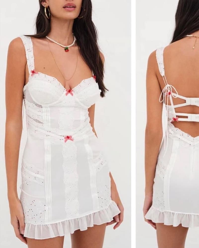 for love & lemons martha slip dress - Image 1