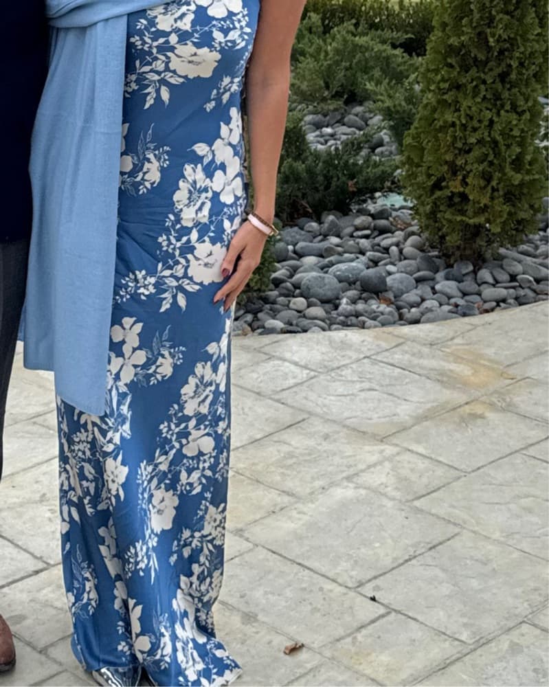 Reformation Silk Floral gown - Image 1