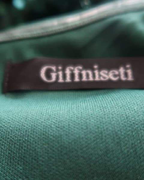 S M GIFFNISETI SEQUIN SLIT ONE SHOULDER  - Image 3