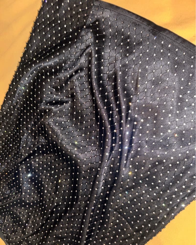 Sequnce Blk Skirt Adjustable Hook Waist - Image 2