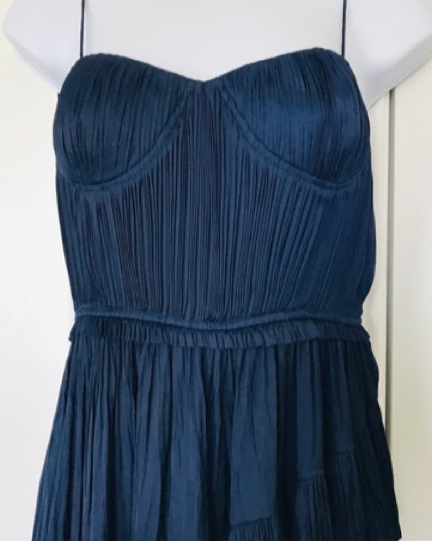 Ulla Johnson Deliliah Plissé Satin Dress - Image 2