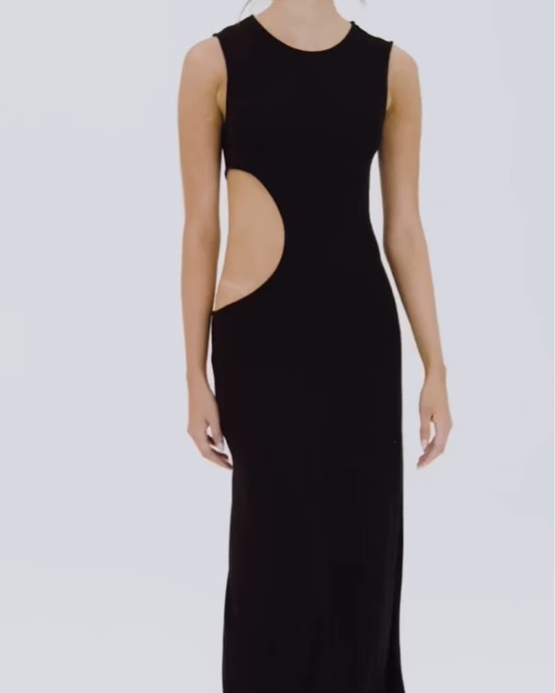 Cut Out Maxi Dress - Image 1