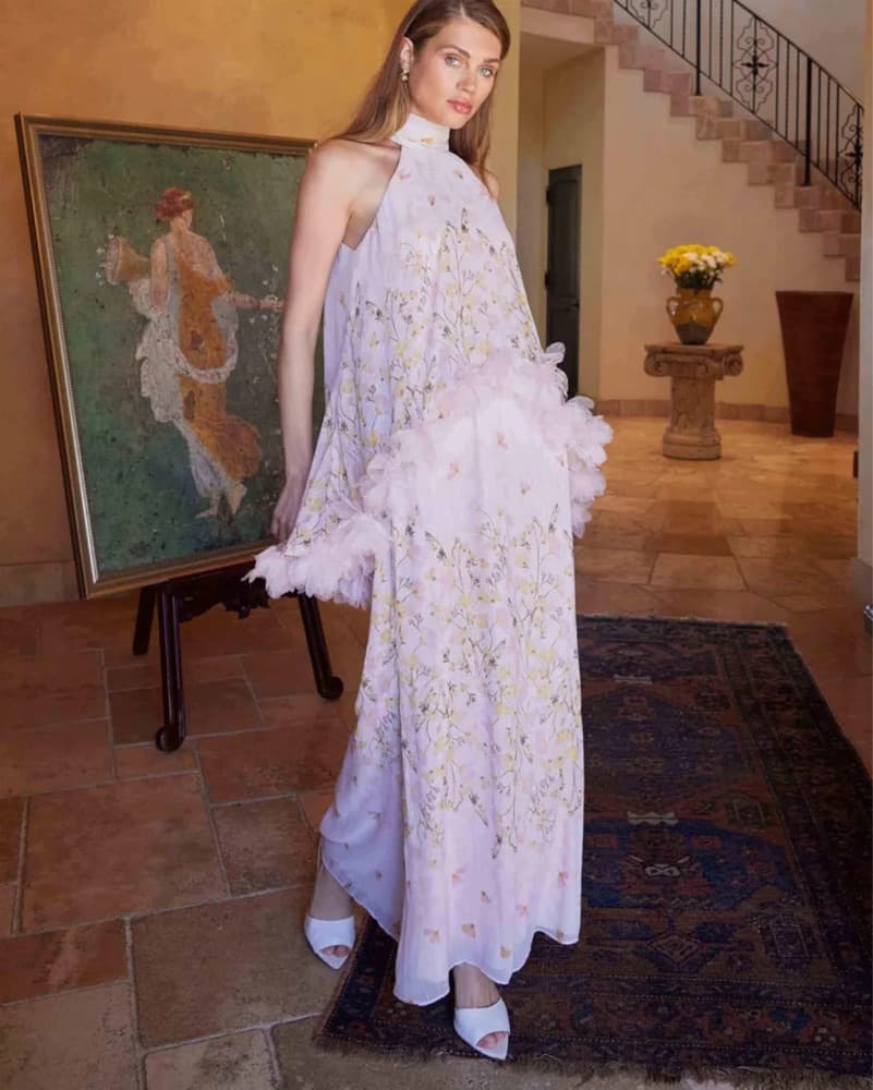 Elliatt Tulsia Capelet Maxi Dress - Image 6