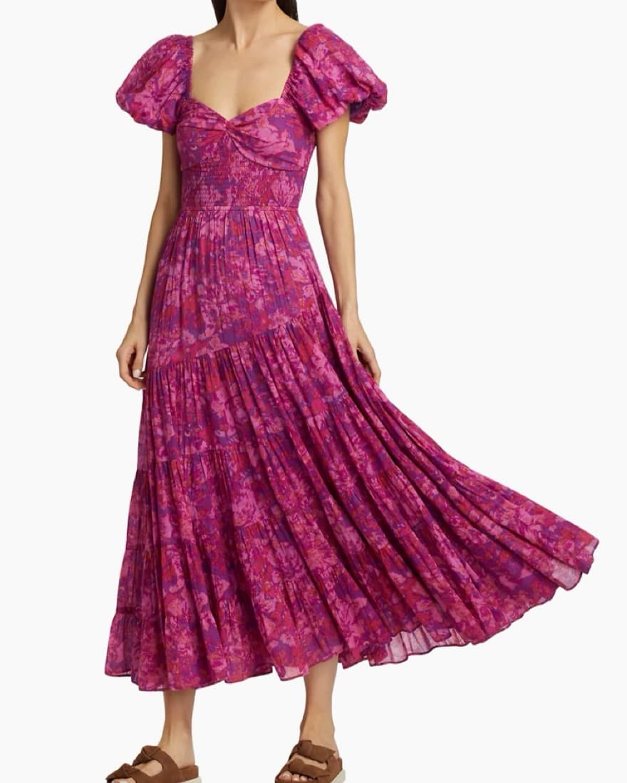 Free People Sundrenched Floral Maxi  - Image 3