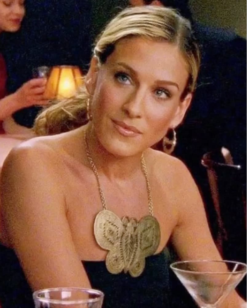 Sex & The City Butterfly Necklace - Image 2