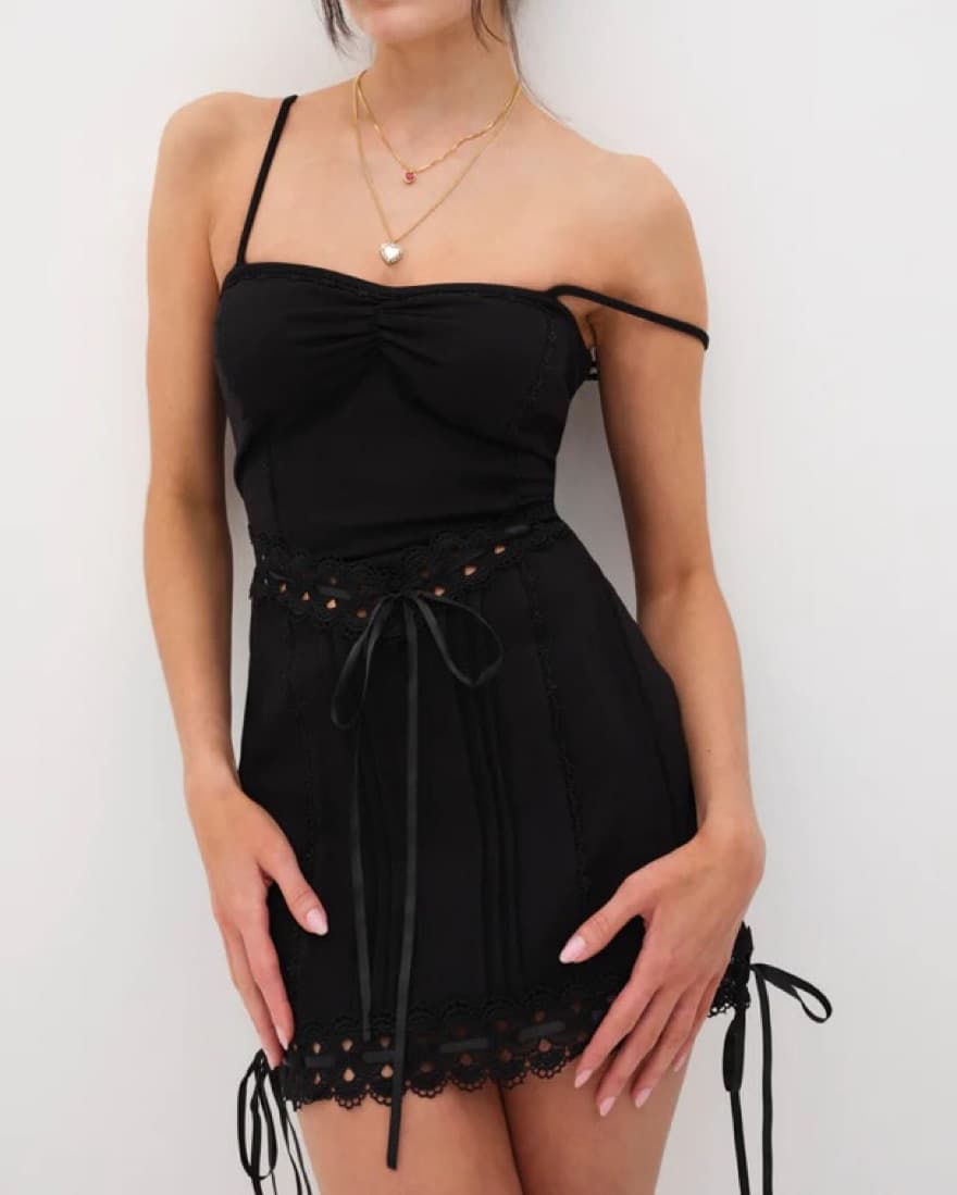 For Love and Lemons Sistine Mini Dress - Image 1