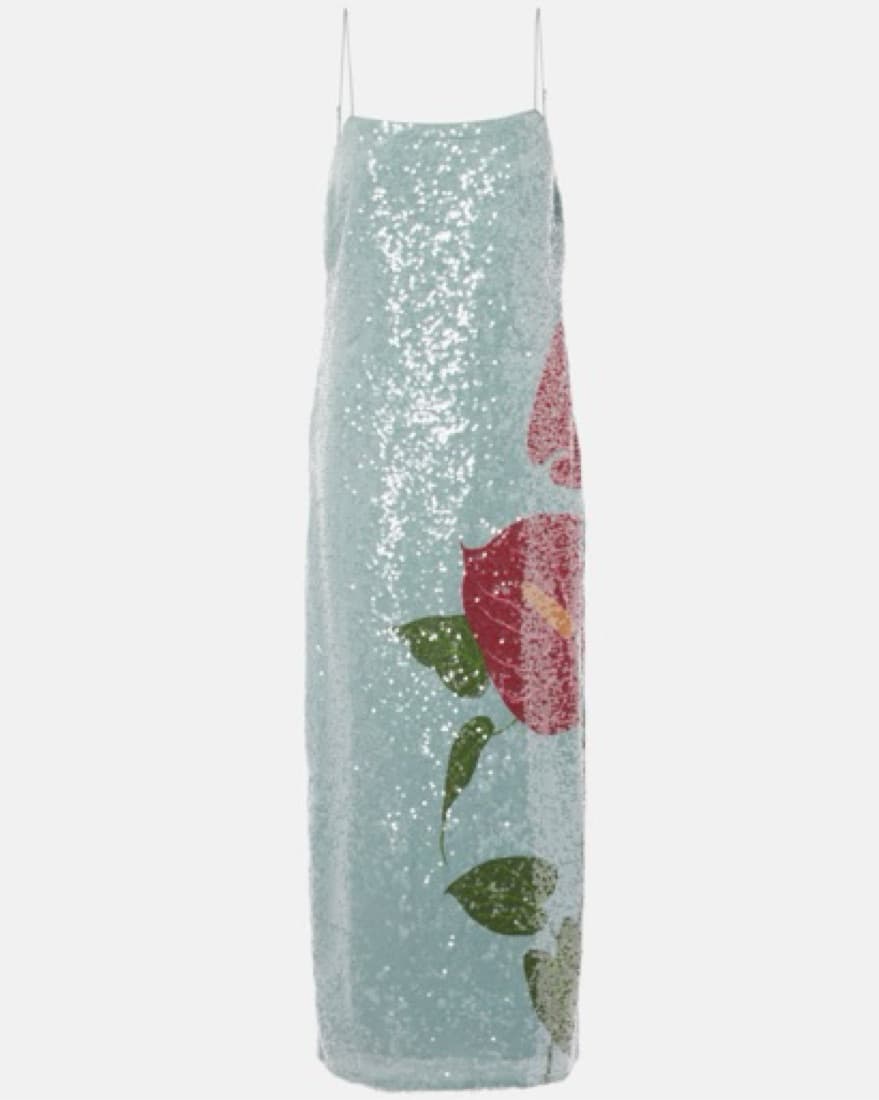 Farm Rio Anthurium Embellished Slip - Image 1
