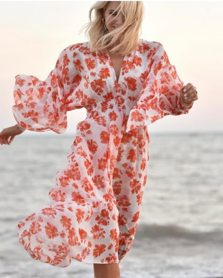 MISA Los Angeles Floral Dress  - Image 3