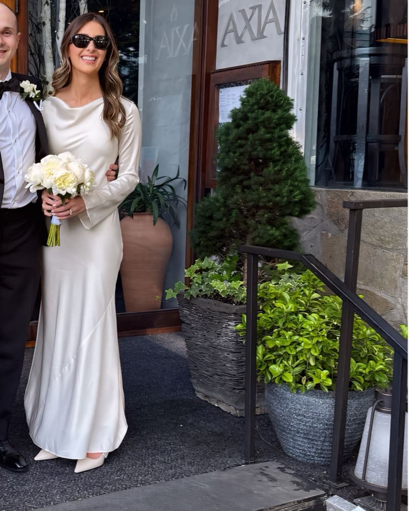 Ciana Satin dress - Image 3