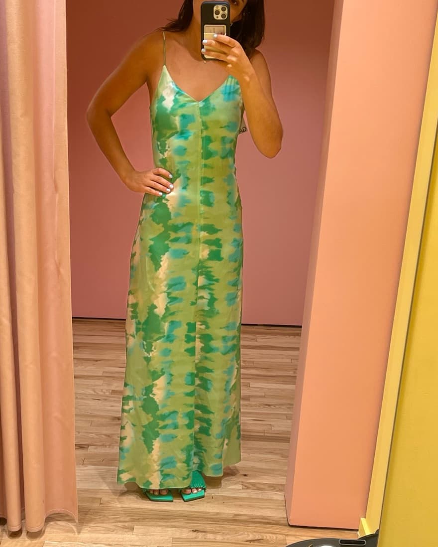 Ganni Silk Dress - Image 2