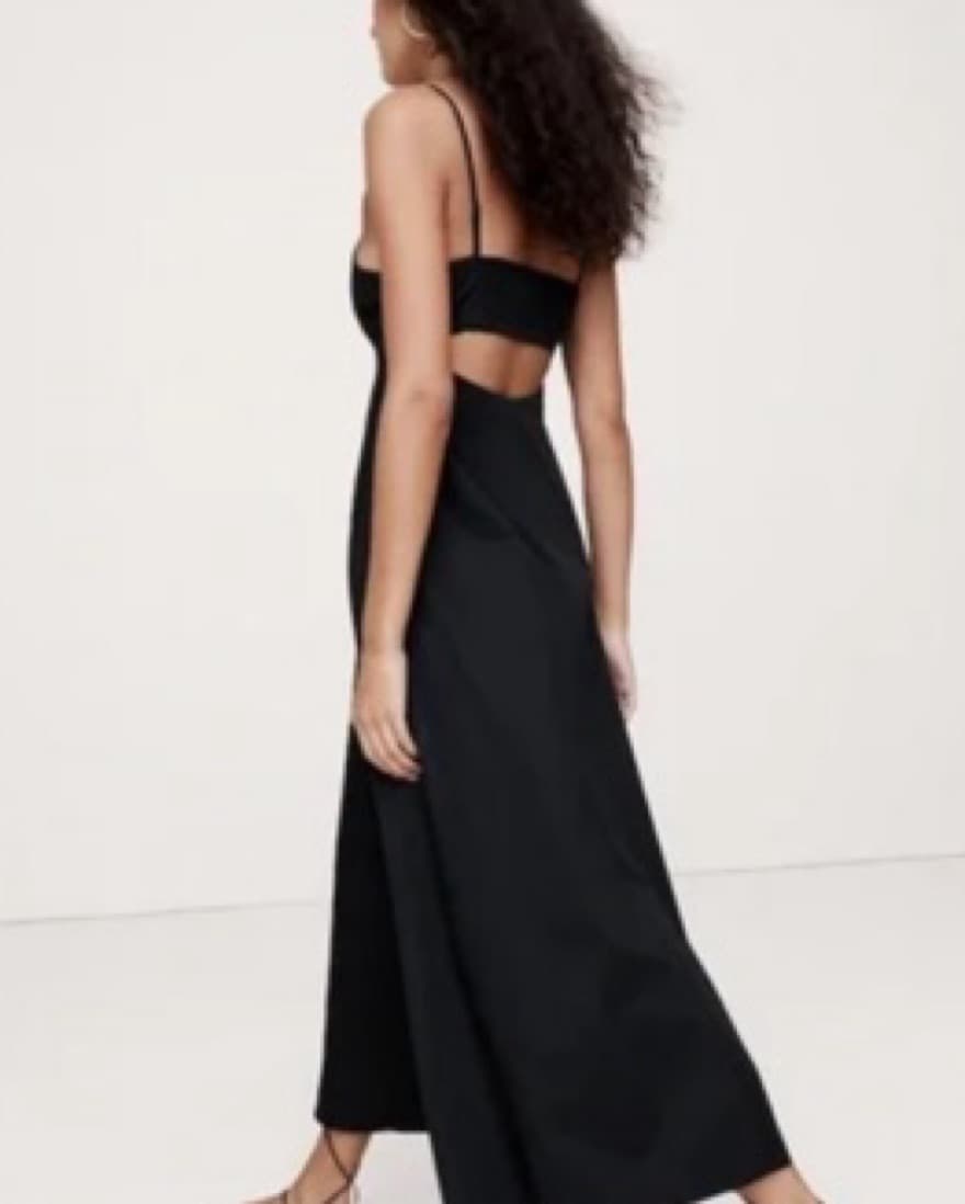 Banana Republic Poplin Cut-Out Dress - Image 3