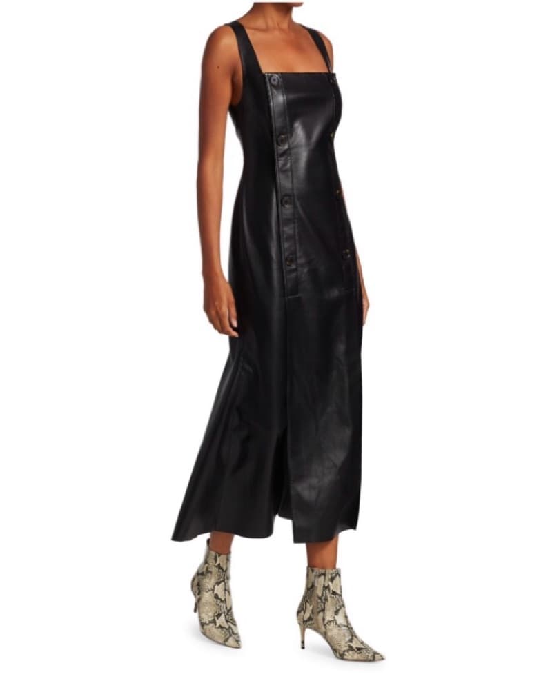 Nanushka Vegan Leather Dress - Image 1