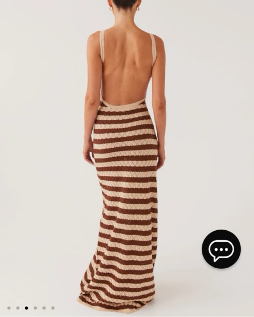 Peppermayo Knit Maxi Dress - Image 2