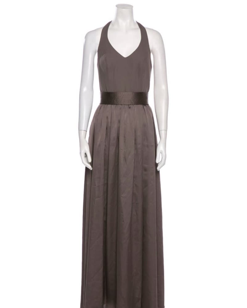 Cutie Grey Vera Wang Dress - Image 1