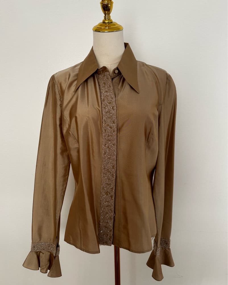  Silk Button Down - Image 1
