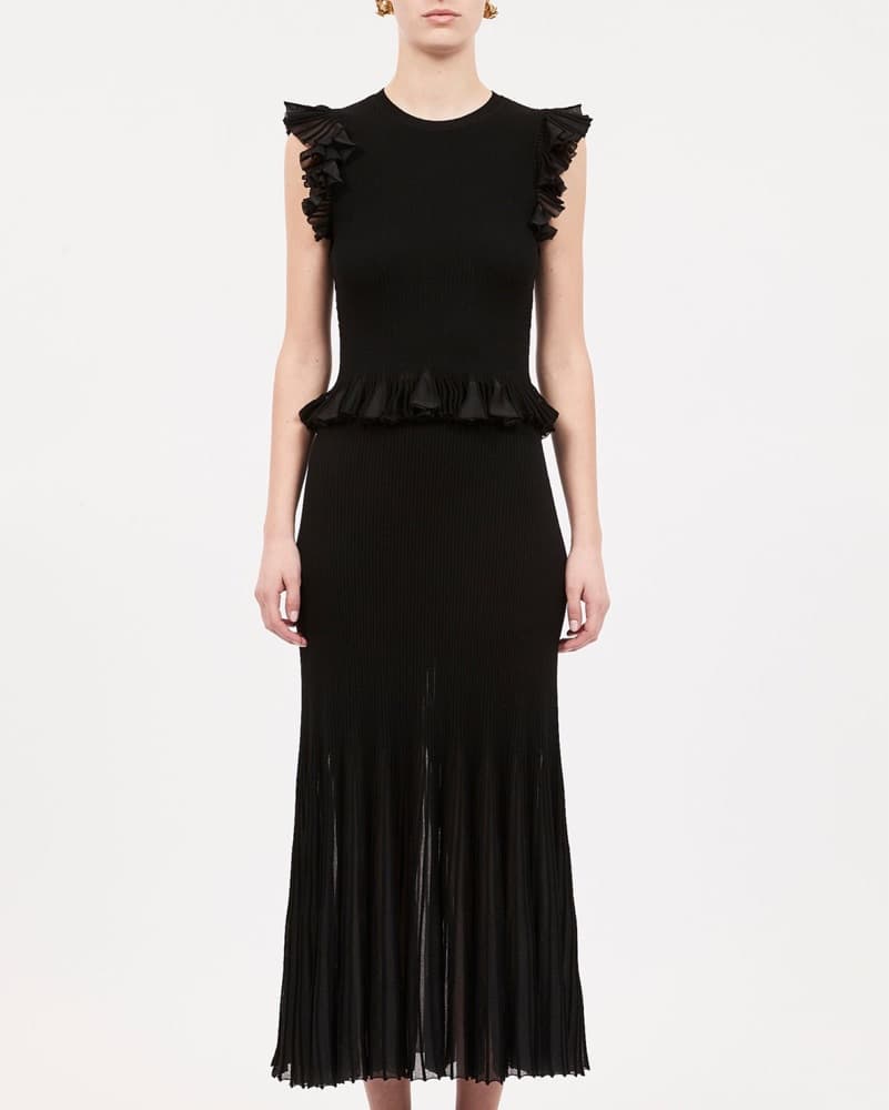 Ulla Johnson Leila Top In Black - Image 1