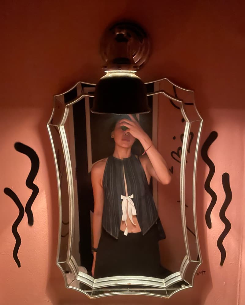 Lioness Denim Halter Top - Image 3