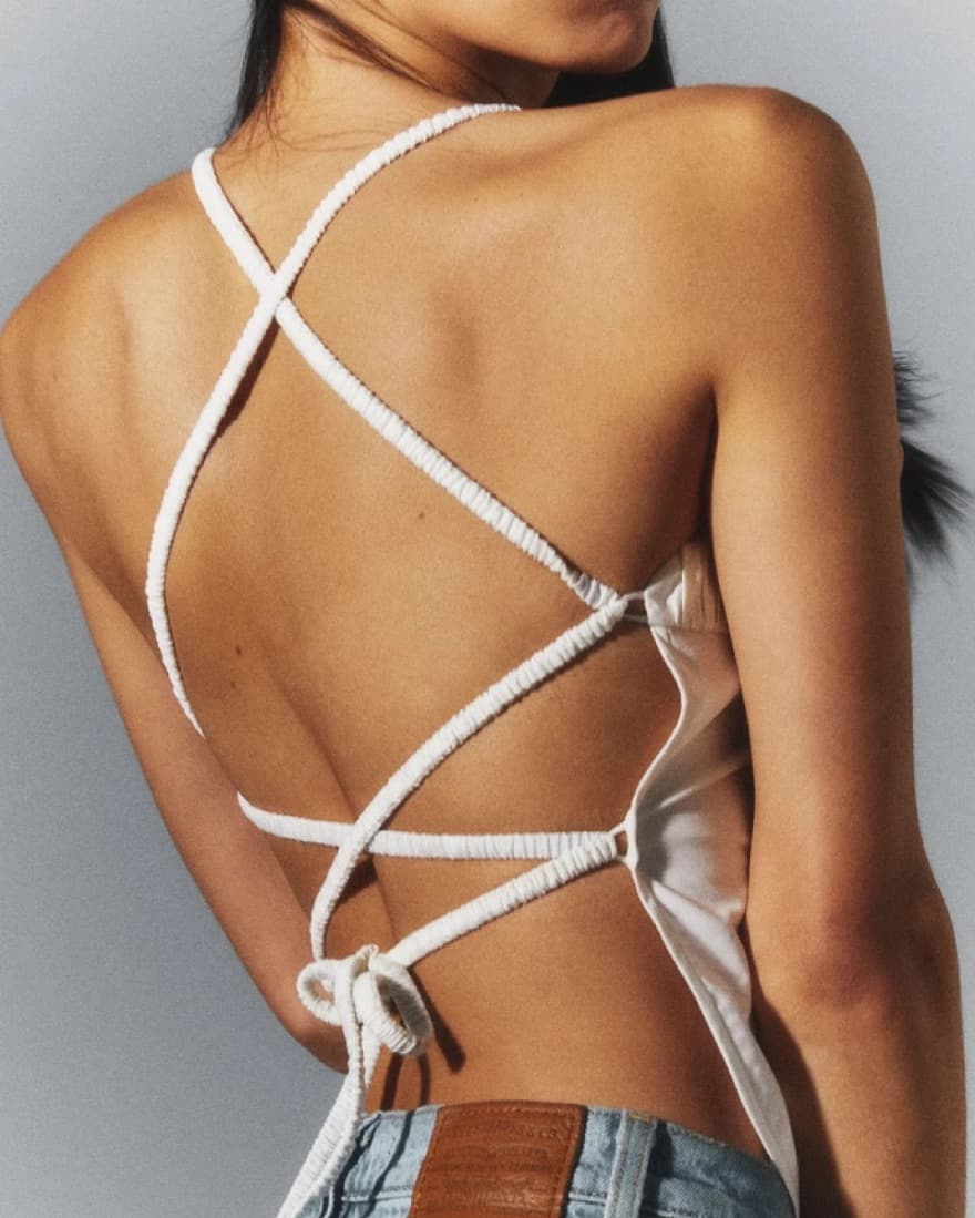 Tae Park Scrunchie Apron Top - Image 4