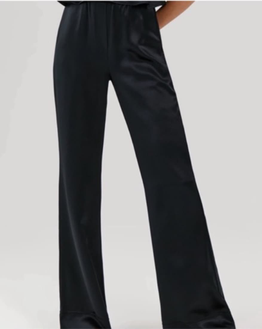 Something Navy Silk Chloe Pant - Image 1