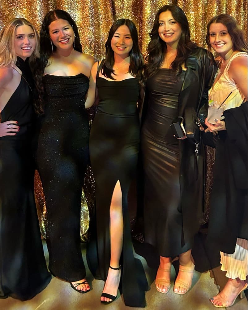 Oh Polly Black Embellished Palermo Dress - Image 3