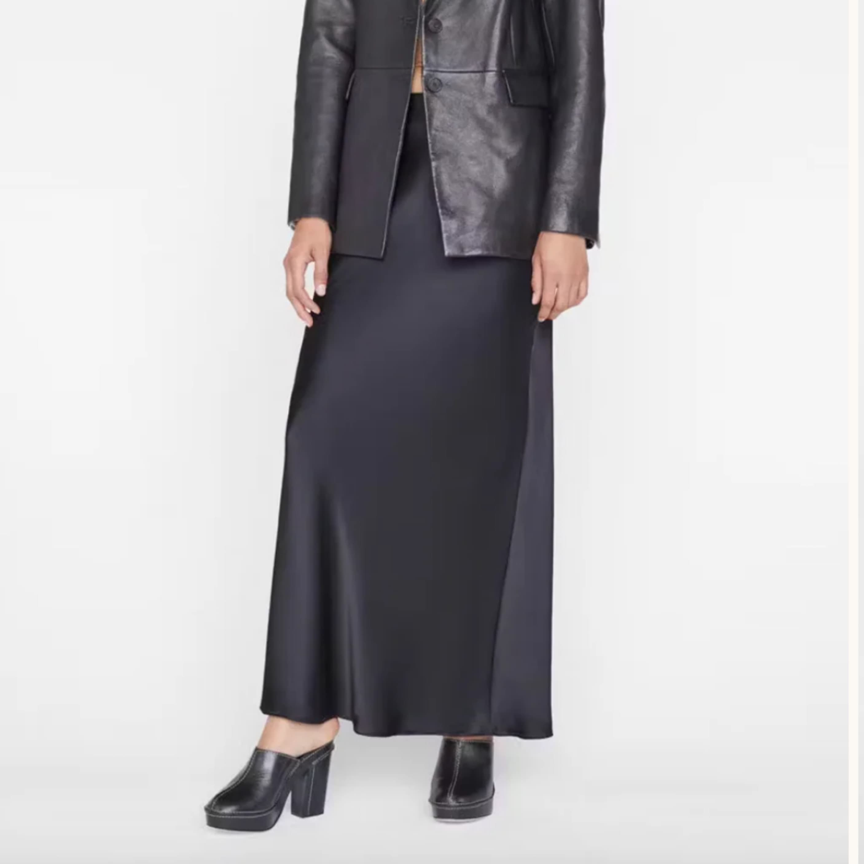 Frame Black Maxi Skirt - Image 2
