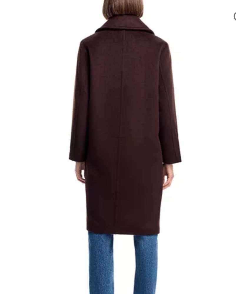 AQUA - Double-Breasted Coat - Image 3