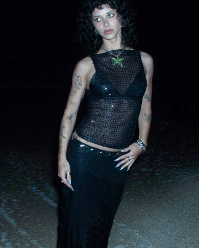 Sequin Vest Top - Image 1