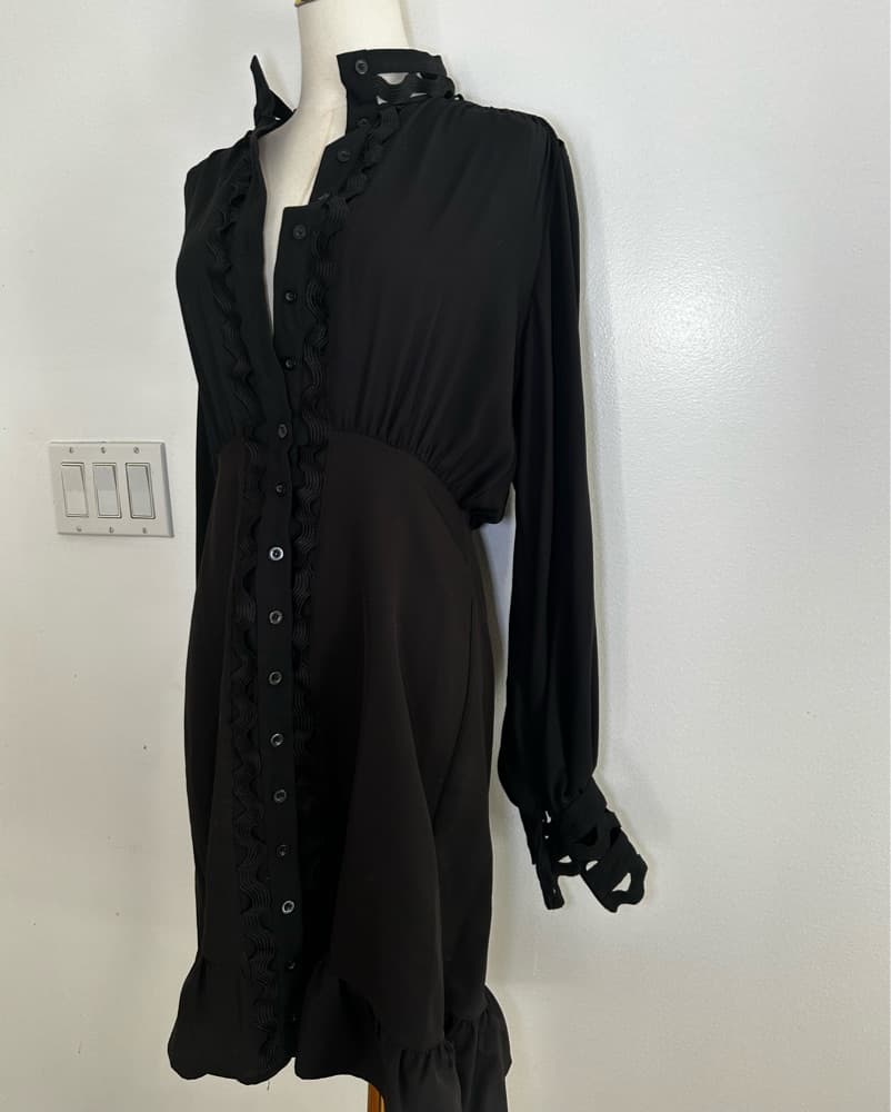 GRACIA BLACK DRESS - Image 2