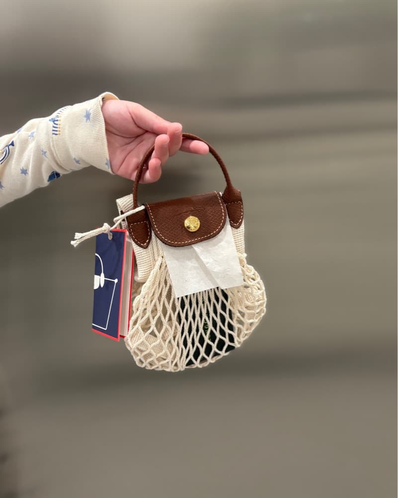 Longchamp Le Pliage Xs Mesh Bag - Image 2