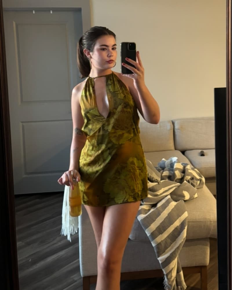 Tiger Mist Backless Dress - Image 1