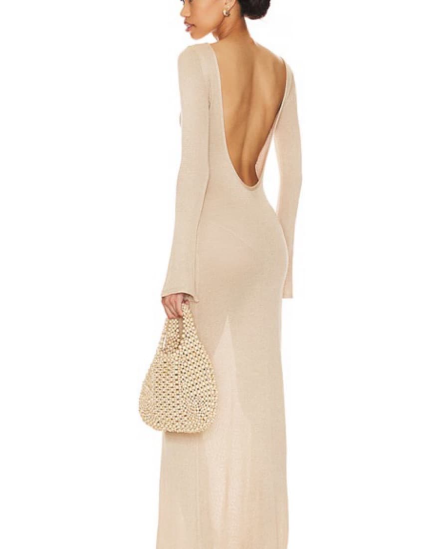 Tan Revolve Beach Dress  - Image 2