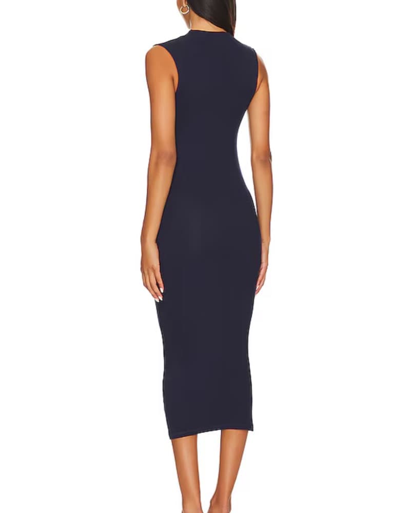 Enza Costa Navy Dress - Image 3