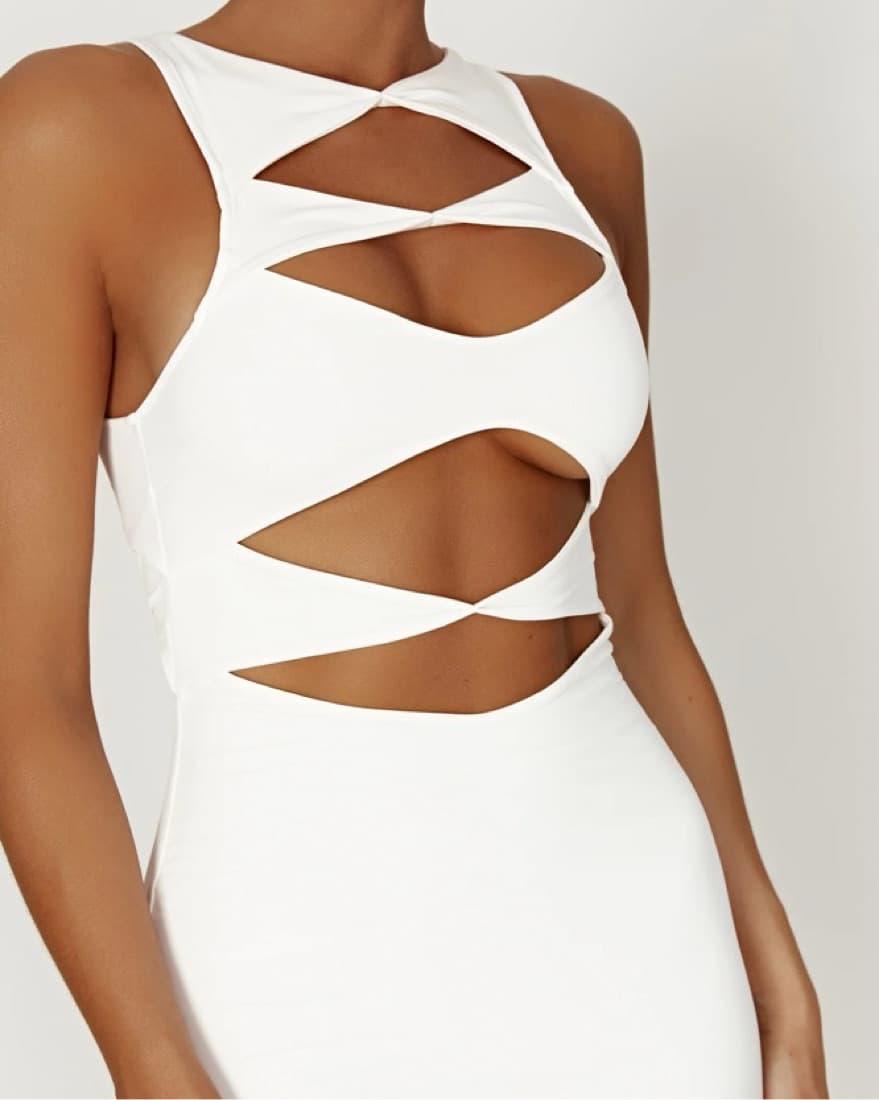 Meshki Cut Out Maxi Dress  - Image 2