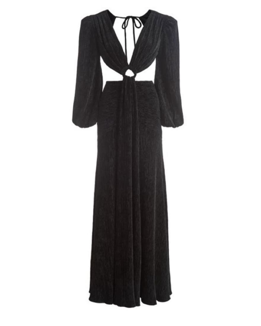 Patbo Velvet Plunge Gown - Image 3