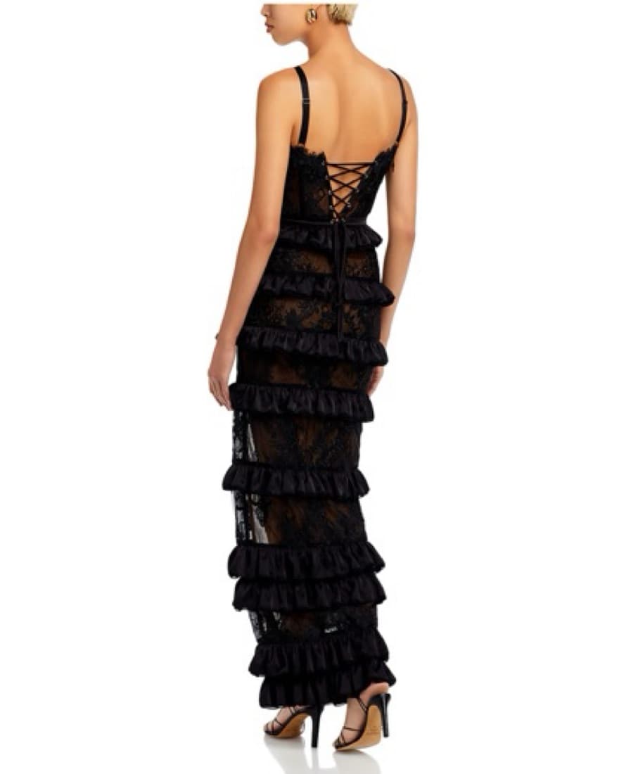 V Chapman Cassia Lace Corset Gown - Image 2