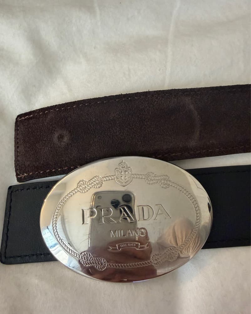 Prada Interchnageanle Belt  - Image 2