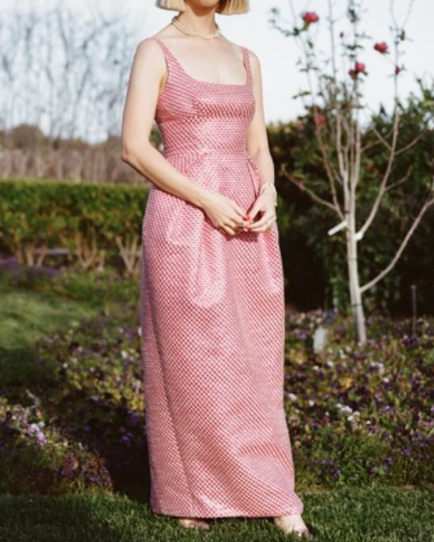 Christopher John Rogers Pink Gown - Image 1