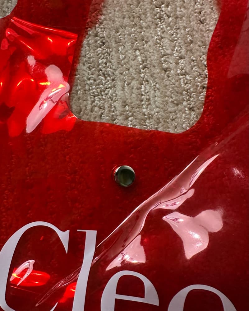 Cleo Haze Red Clear Shoulder Bag - Image 2