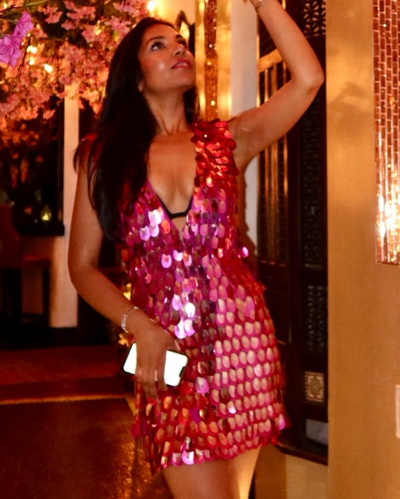 Ramy Brook Vibrant Sequin Party Dress - Image 3