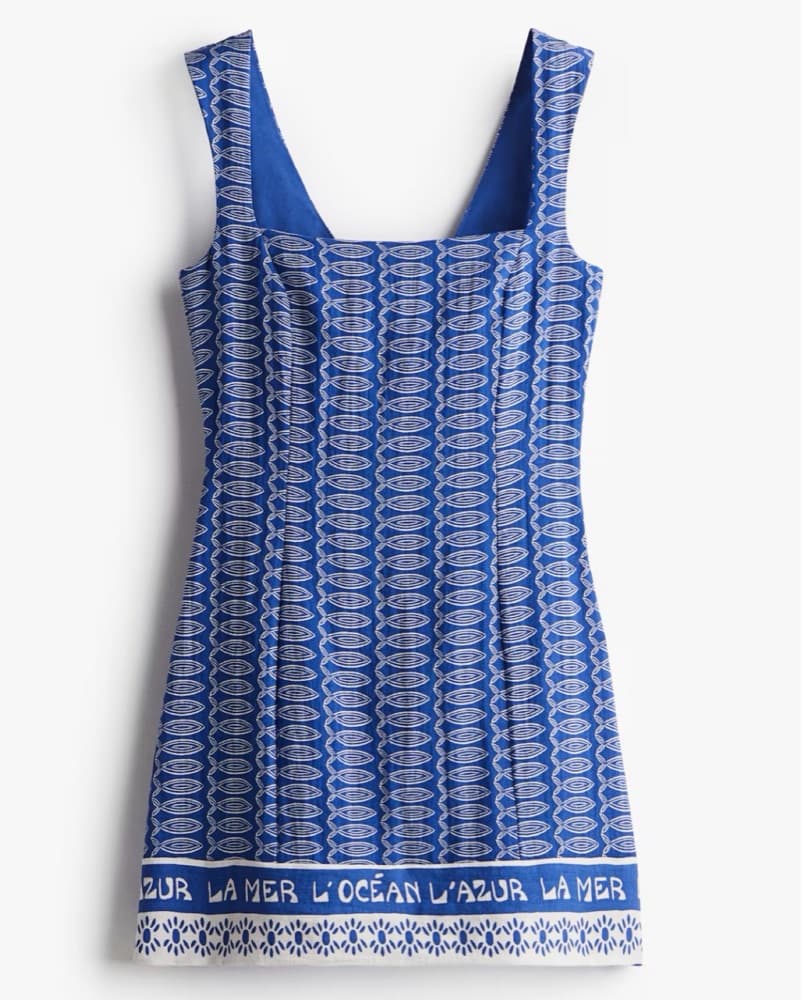 Sardine Print Sundress - Image 1