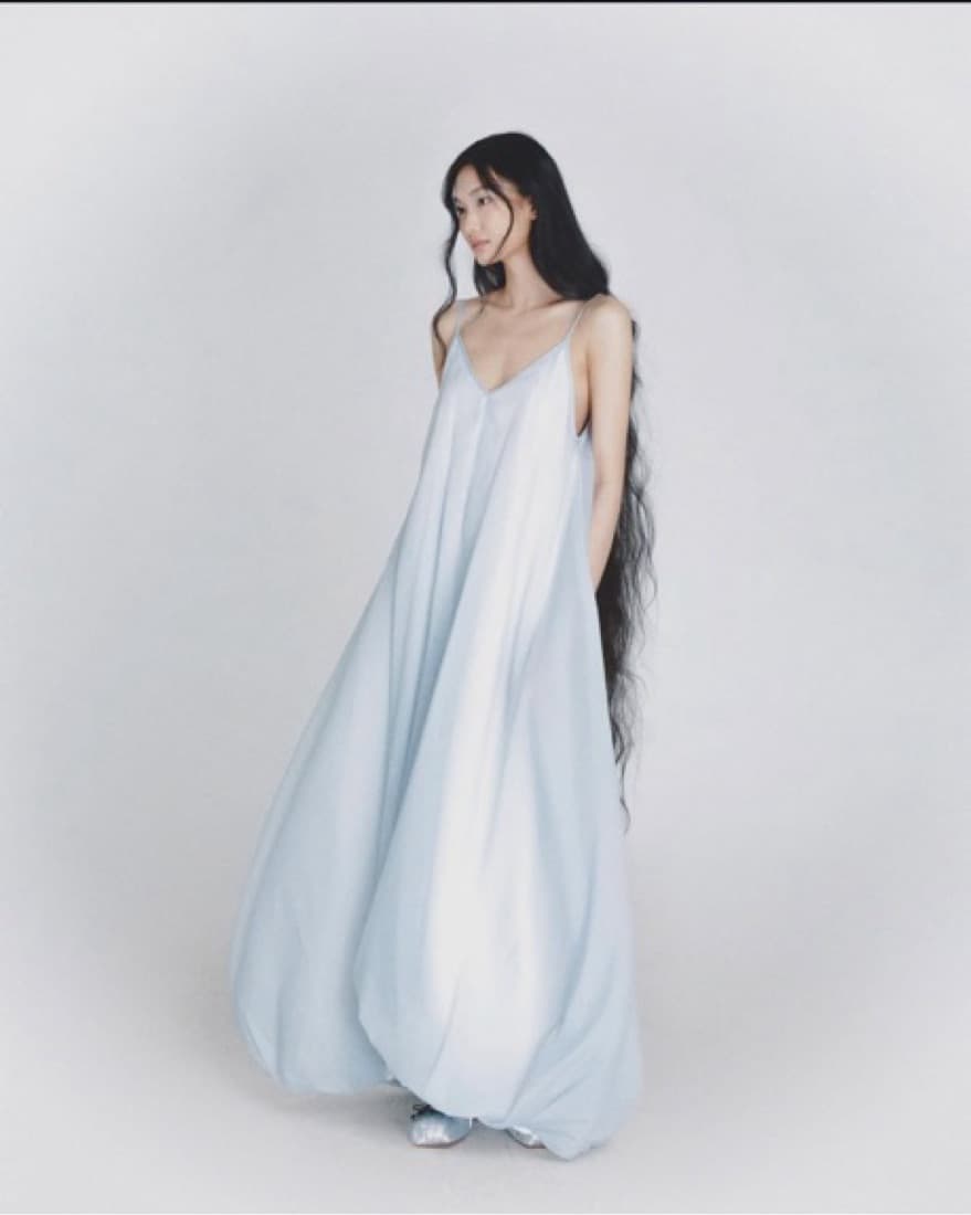 Jellyfish Gown Light Baby Pastel Blue - Image 2