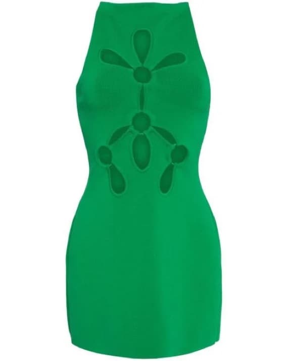 Green Cult Gaia Franco Mini Dress - Image 2