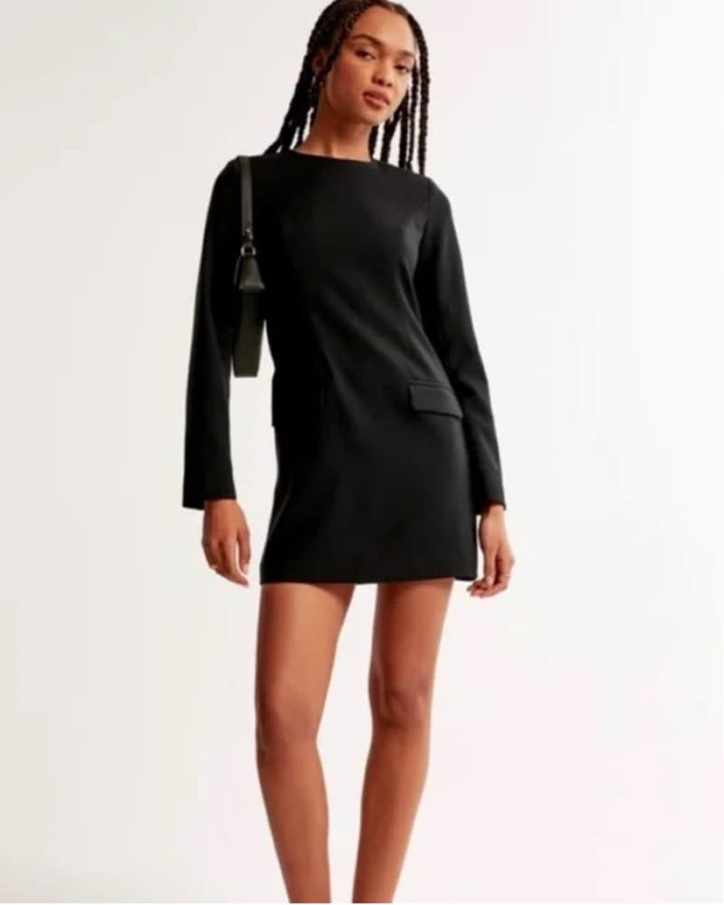 Abercrombie Long-Sleeve Mini Dress - Image 1