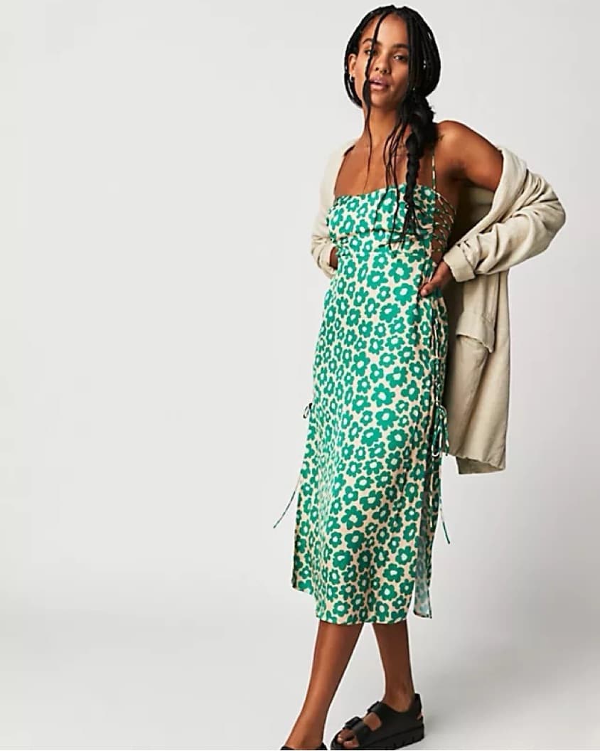 For Love & Lemons Midi Dress - Image 4