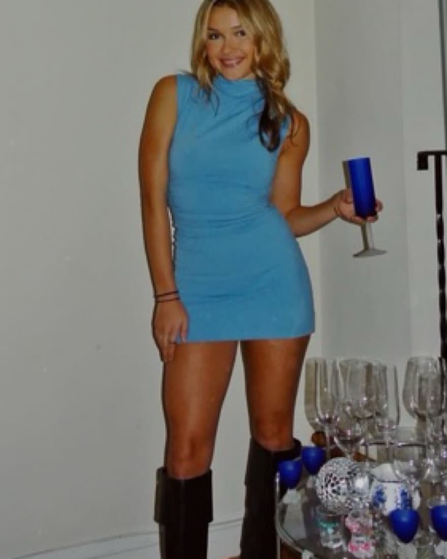Blue Reformation Dress - Image 1