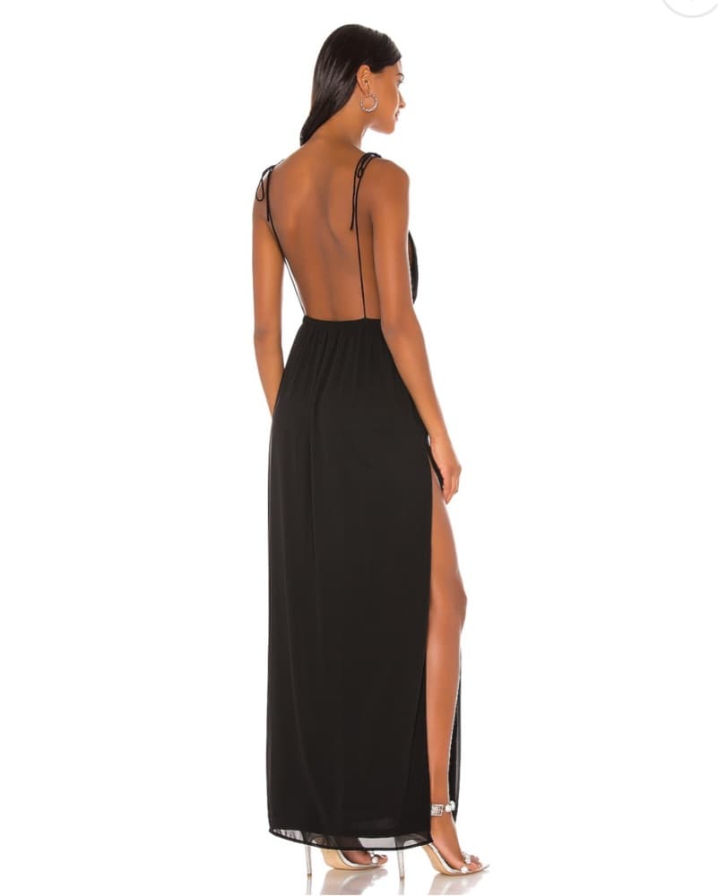 Revolve Natasha Maxi Dress In Black - Image 2