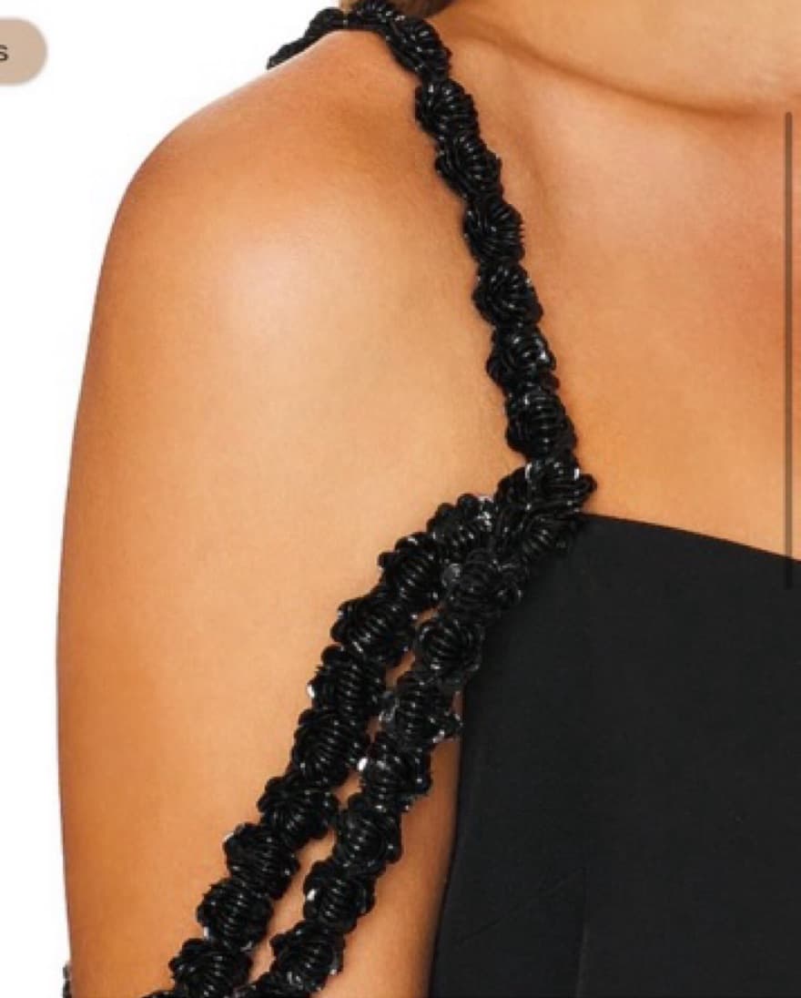 Elegant Black Mini Dress - Image 3